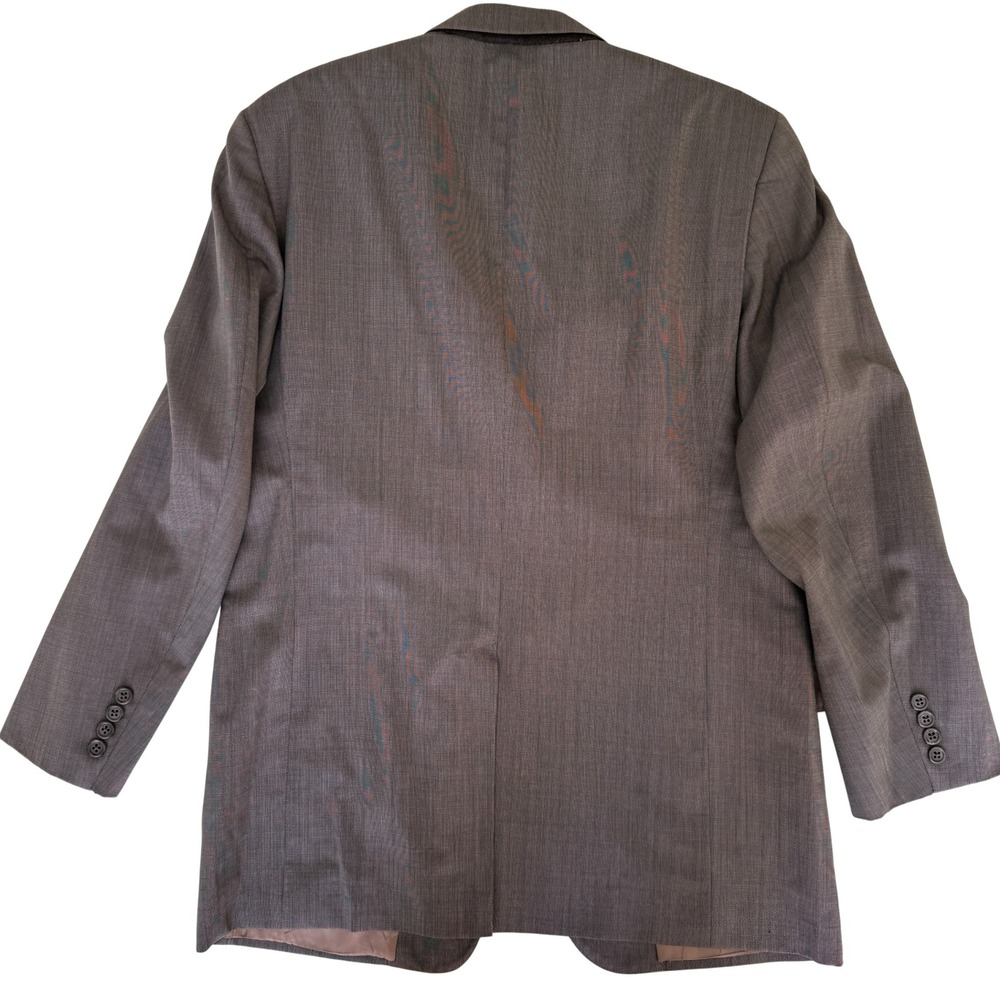 Men's Brooks Brothers Classic 2 Button 100% Wool Blazer - 40R (Made in USA) - Picture 4 of 9